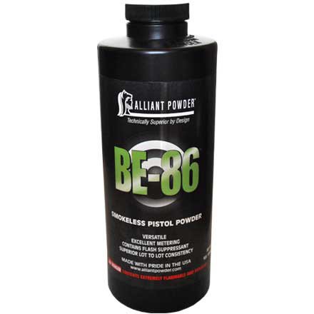 Alliant BE-86 Smokeless Pistol Powder (1 lb)
