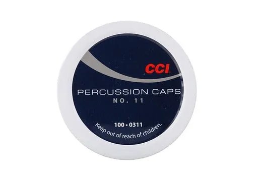 CCI 311 #11 PERCUSSION CAPS 100 CT